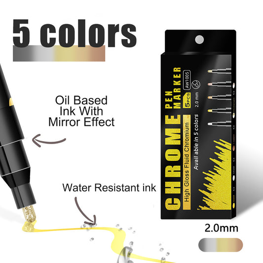 Metal Mirror Electroplated Paint Pen