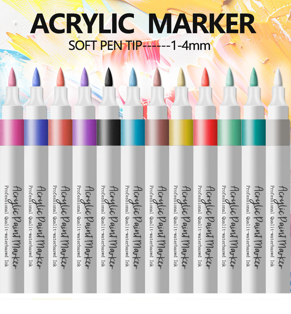 Acrylic Paint Markers Art & Doodle 120 Colors