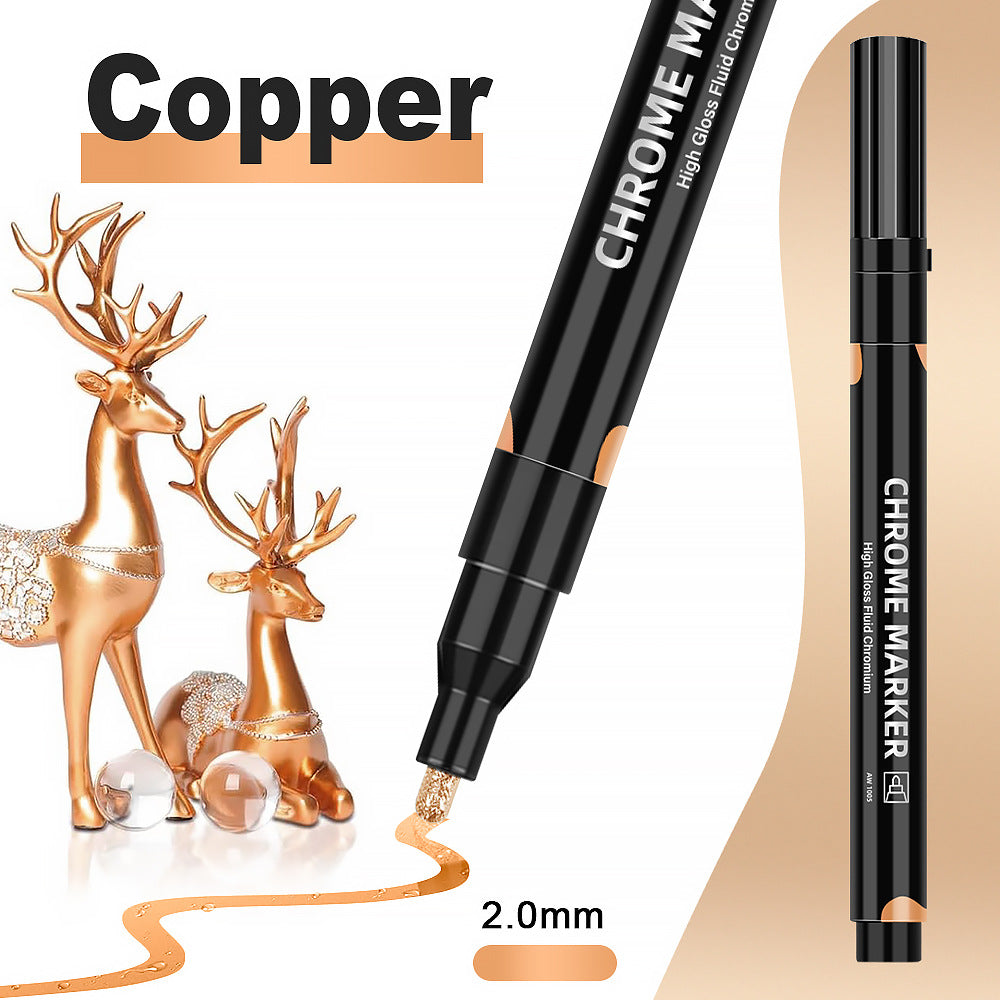 Metal Mirror Electroplated Paint Pen