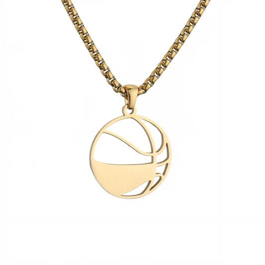 Personalize|Basketball Pendant Necklace