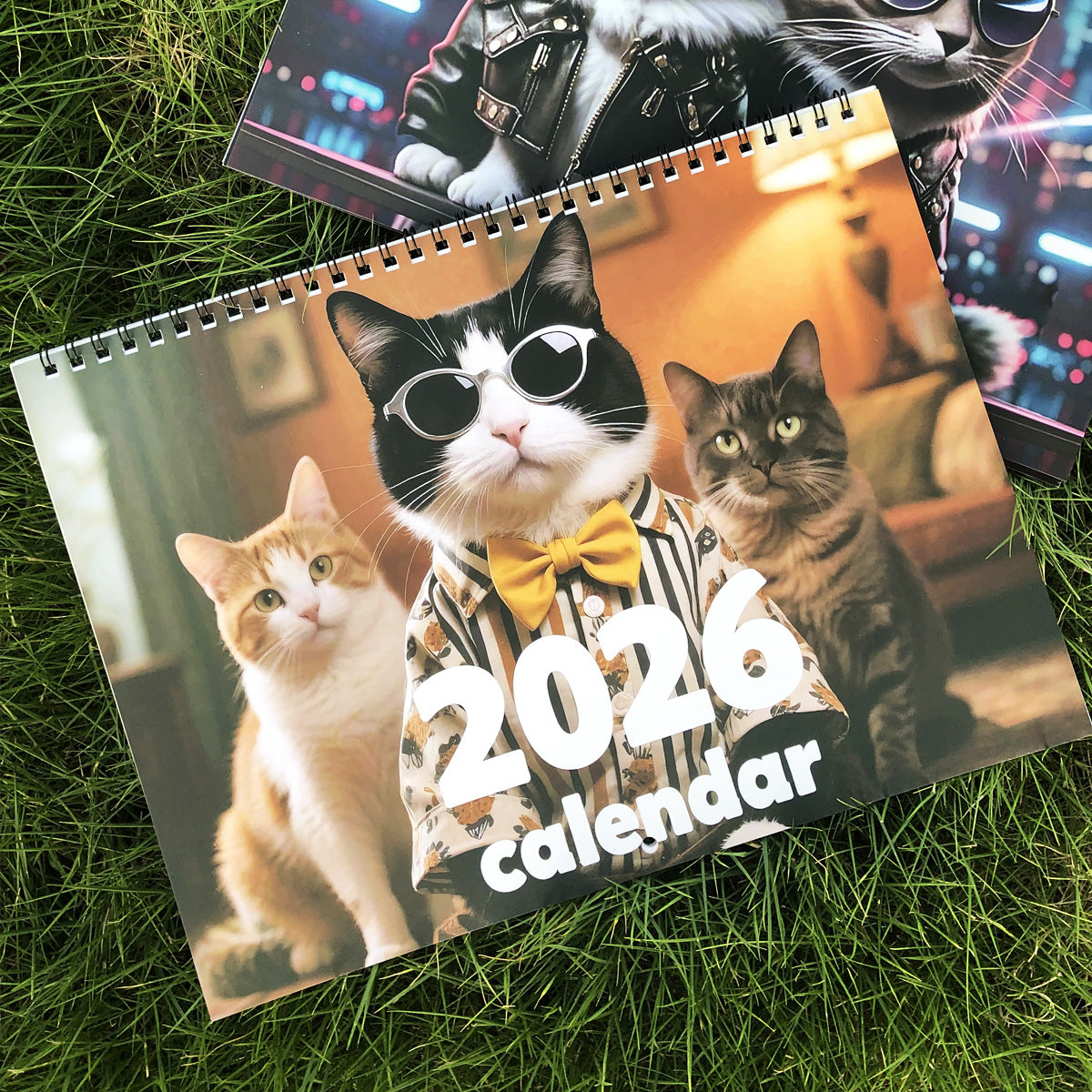 2026 New Stylish Cats Creative Calendar