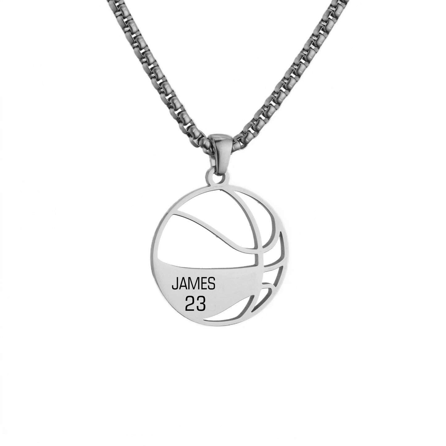 Personalize|Basketball Pendant Necklace