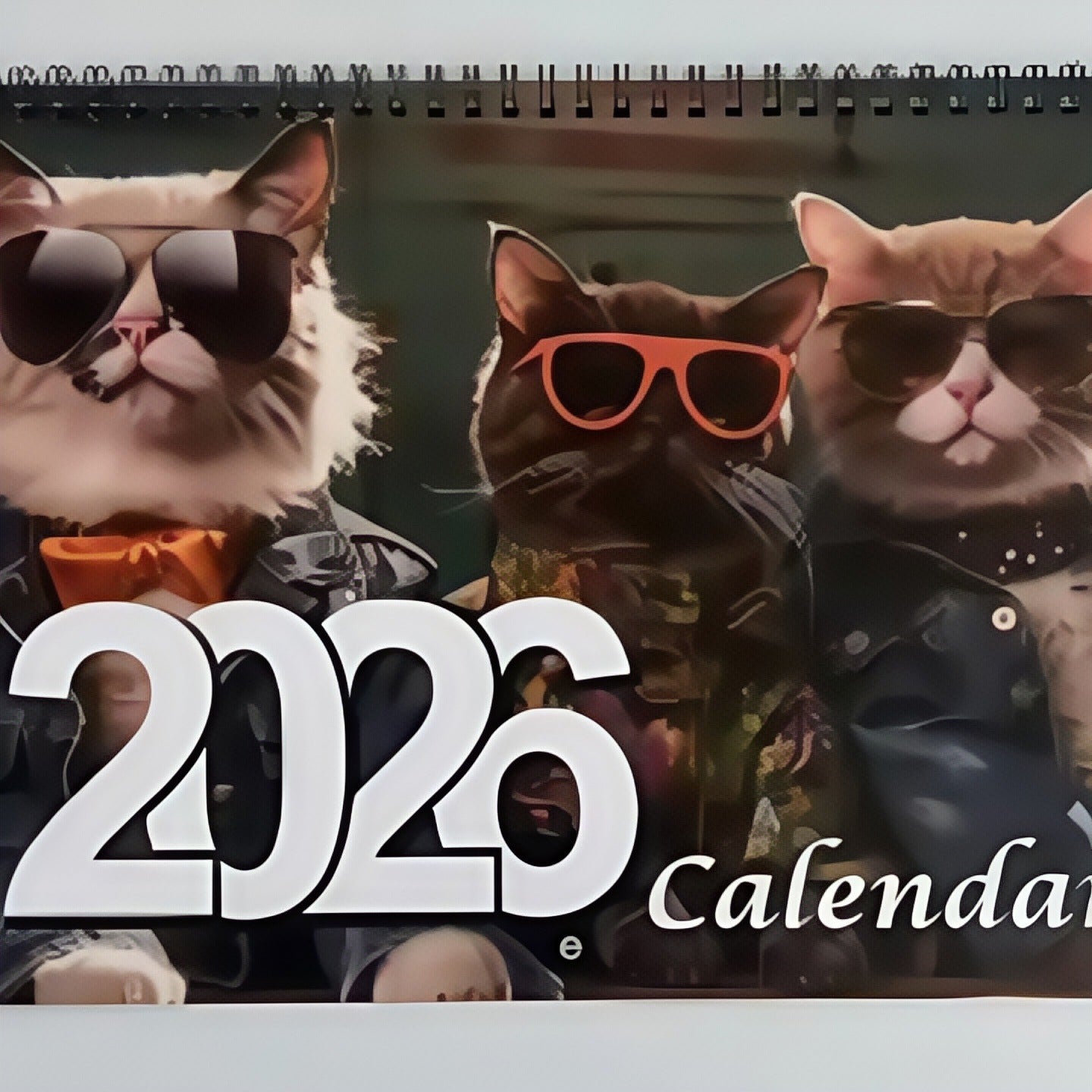 2026 New Stylish Cats Creative Calendar