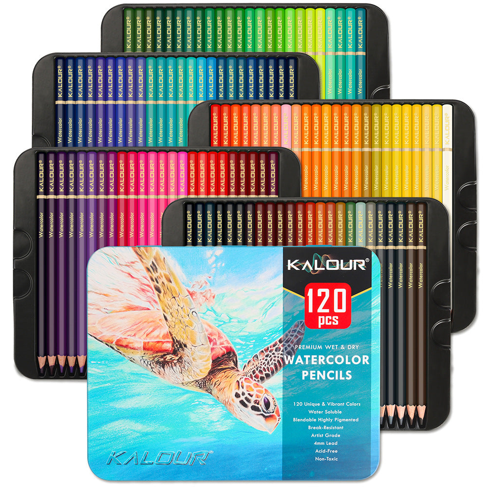 KALOUR 120 Premium Colored Pencils Set