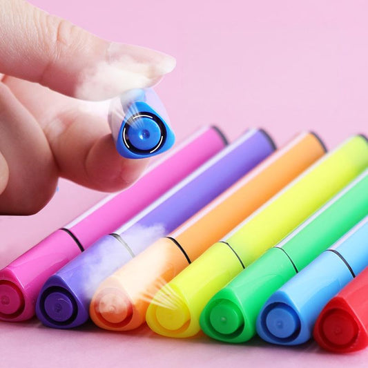 Deli Stationery Triangle Thick-Bar Watercolor Pens for Children's Drawing and Coloring, 48 Colors, Washable