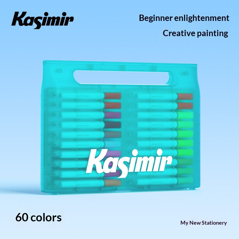 Kasimir Washable Acrylic Markers - 12/24/36/48/60 Colors