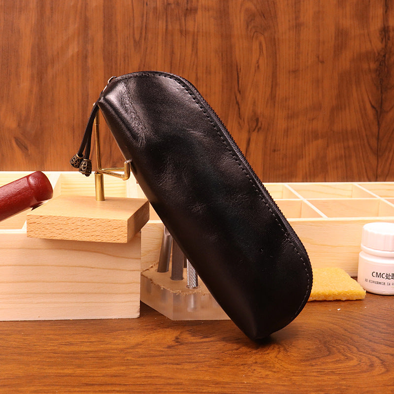 Top-Grain Cowhide Pencil Case