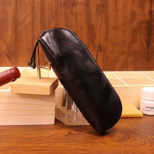 Top-Grain Cowhide Pencil Case