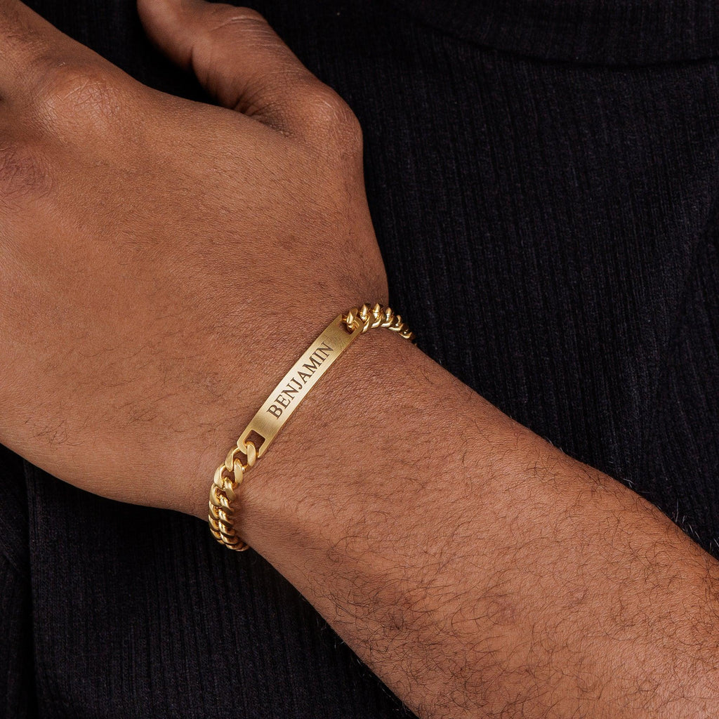 Personalize|Logan Bracelet - Gold