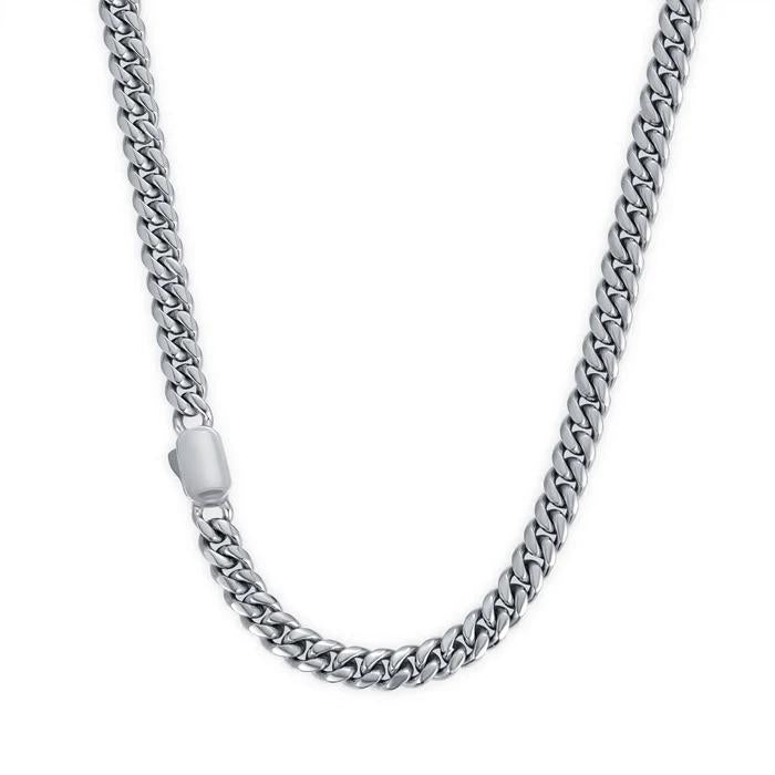 LA CUBAN CHAIN SILVER