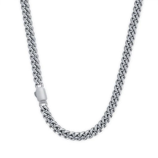 LA CUBAN CHAIN SILVER