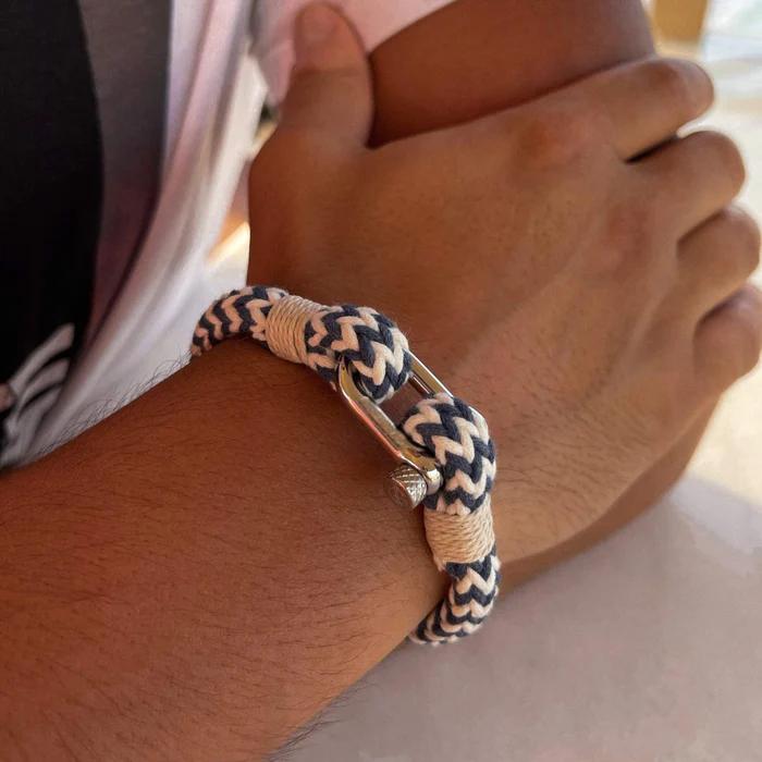 Nautical White and Blue