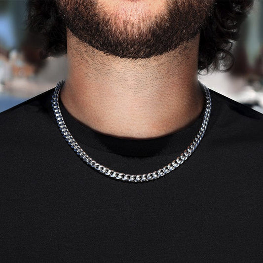 LA CUBAN CHAIN SILVER