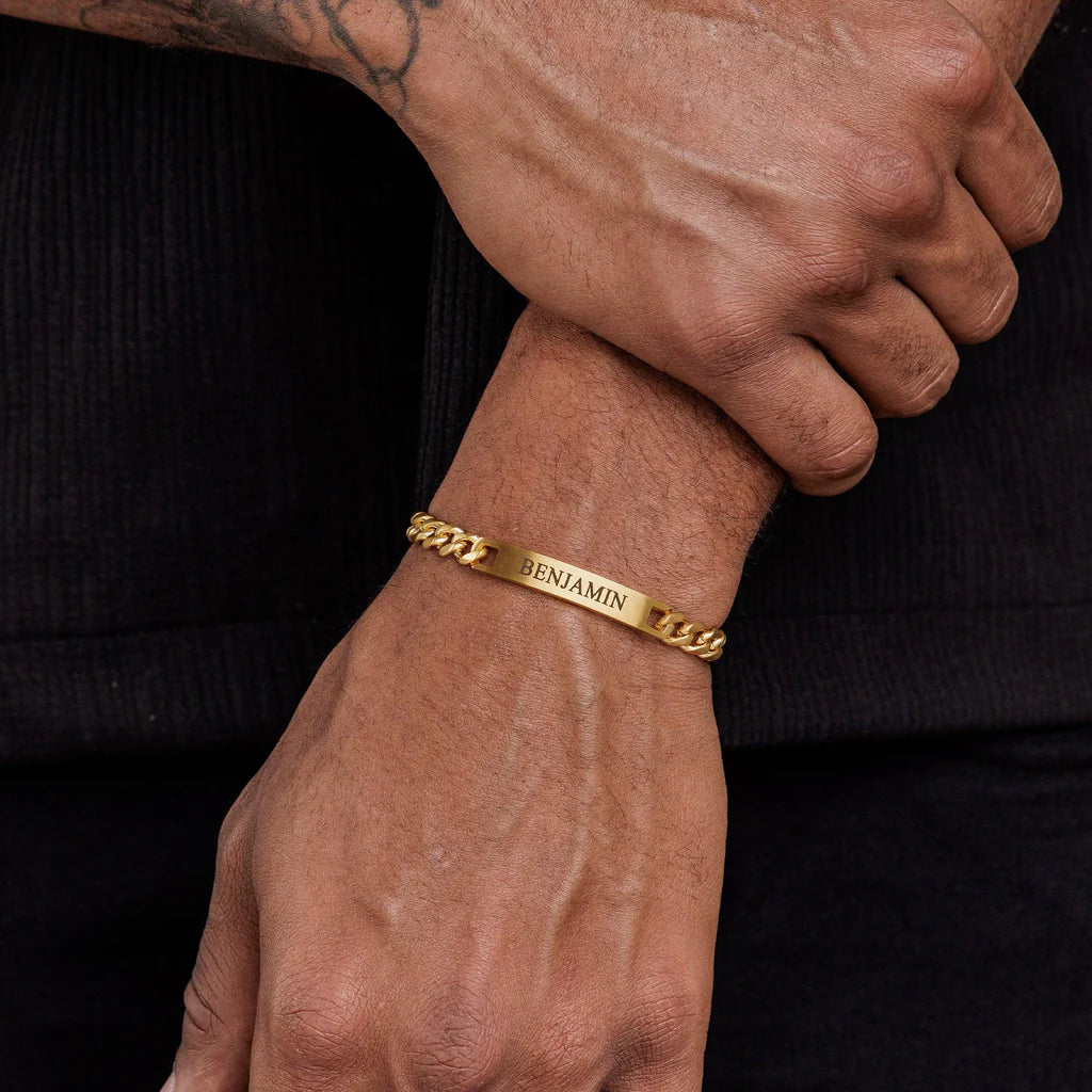 Personalize|Logan Bracelet - Gold